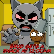 Brud Gets A Snack At 12:00 Am
