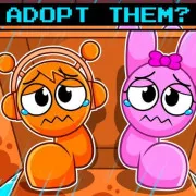 Sprunki But Will You Adopt OREN & PINKI