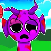 Sprunki Kick the Buddy but with DURPLE