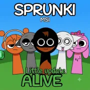 Sprunki MSI ALIVE Little Update