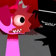 Sprunki Retake But all Sprunki are Afraid of BLACK