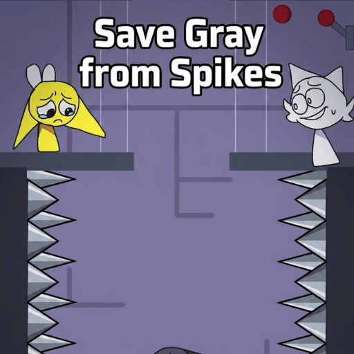 Save Gray from Spikes game