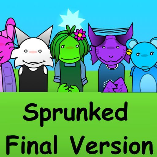 Sprunked Final Version characters with original funny designs
