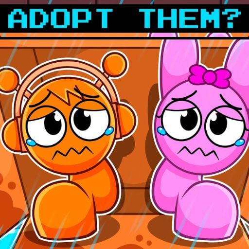 Sprunki But Will You Adopt OREN & PINKI