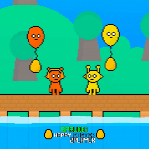 Sprunki Happy Easter 2Player game online