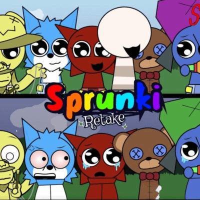 The characters in Sprunki Retake Updated come in both bright and creepy flavors.