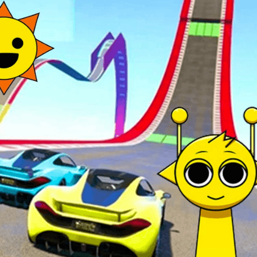 Sprunki Stunt Driving Simulator game