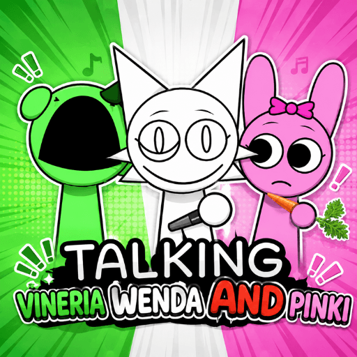 Sprunki Talking Vineria Wenda and Pinki game